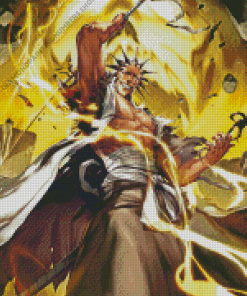 Bleach Character Kenpachi Zaraki Diamond Painting