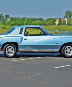 Blue 76 Monte Carlo Diamond Painting