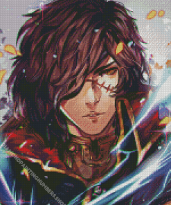 Captain Harlock Art Diamond Painting