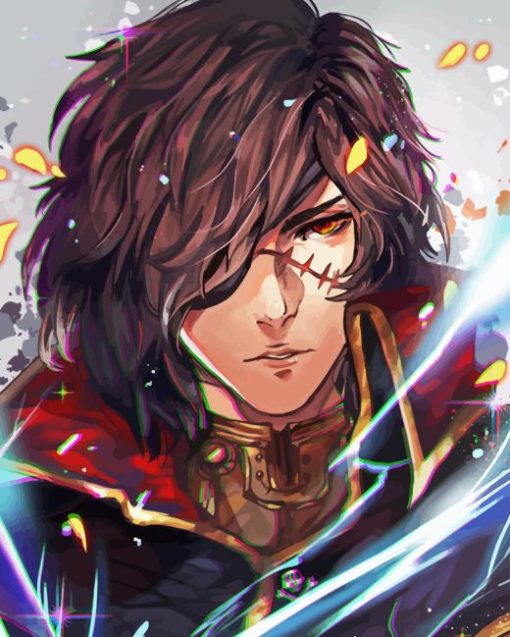 Captain Harlock Art Diamond Painting