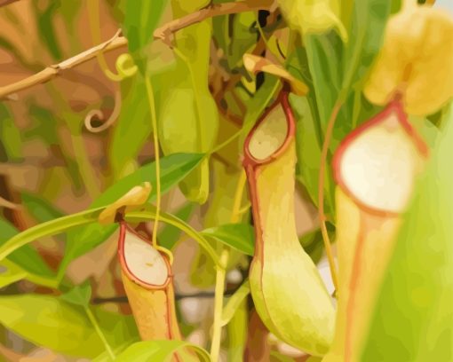 Carnivorous Plants Diamond Painting