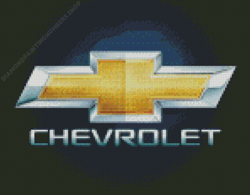 Chevy Symbol Diamond Painting