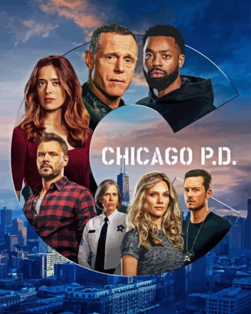 Chicago Pd Poster Diamond Painting