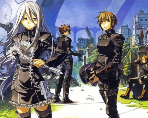 Chrome Shelled Regios Anime Diamond Painting