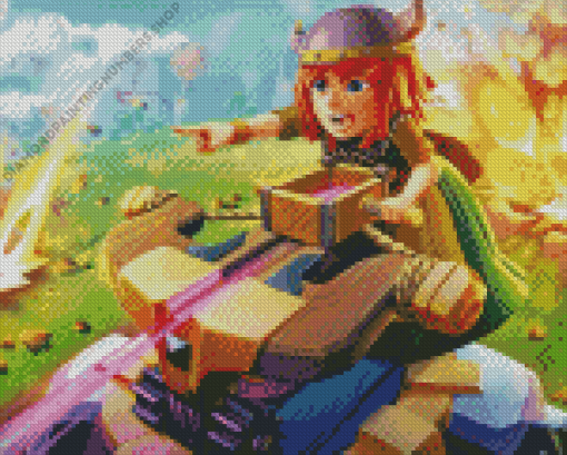 Clash Of Clans Diamond Painting