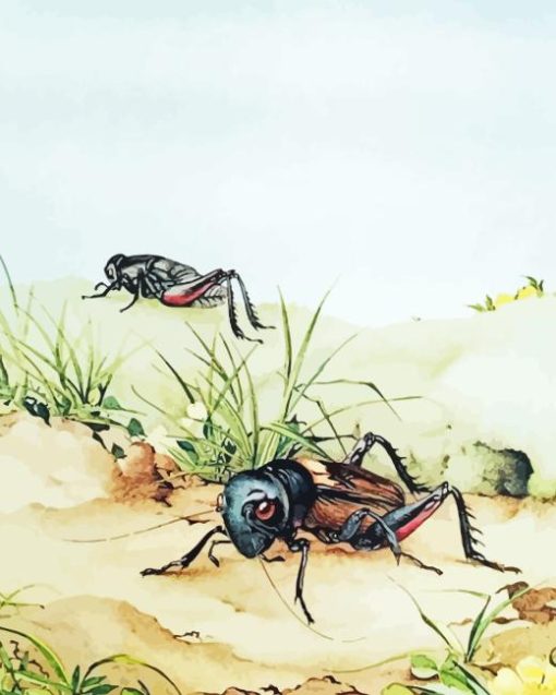 Cricket Insects Diamond Painting