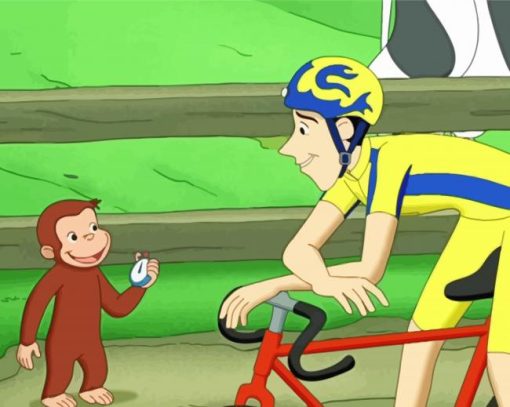 Curious George And Mr Diamond Painting