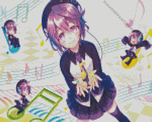 Defoko Music Robot Diamond Painting