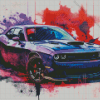 Dodge Challenger Hellcat Redeye Diamond Painting