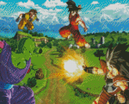 Dragon Ball Xenoverse Diamond Painting