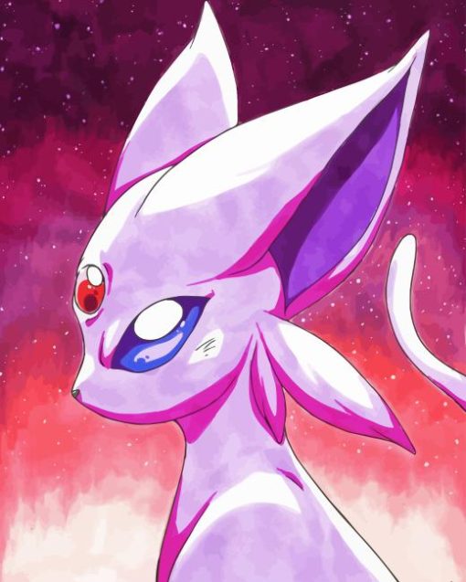 Espeon Side Profile Diamond Painting