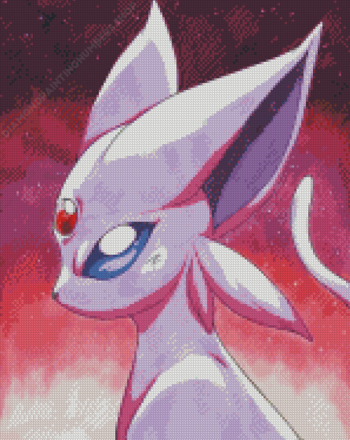 Espeon Side Profile Diamond Painting