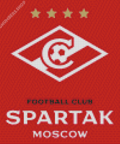 FC Spartak Moscow Logo Diamond Painting