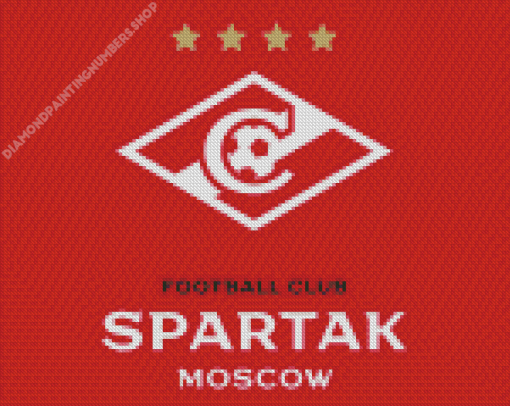 FC Spartak Moscow Logo Diamond Painting