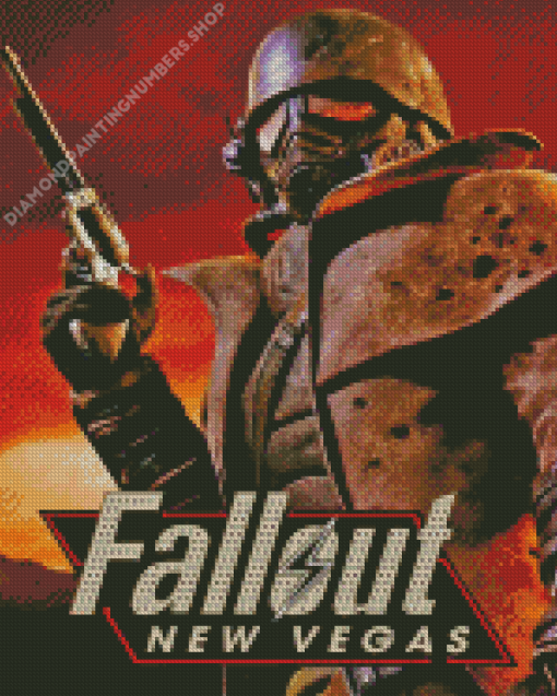 Fallout New Vegas Poster Diamond Painting