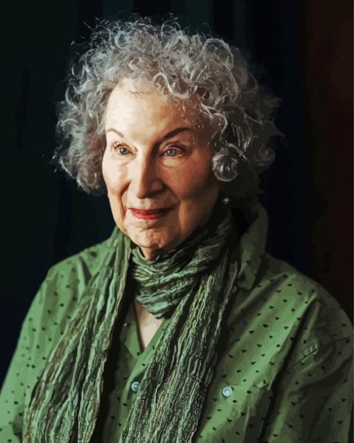 Famous Poet Margaret Atwood Diamond Painting