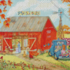 Farm Quilt Barn Diamond Painting