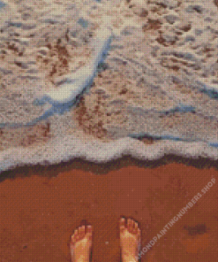 Feet In The Sea Diamond Painting