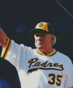 Former Baseballer Randy Jones Diamond Painting