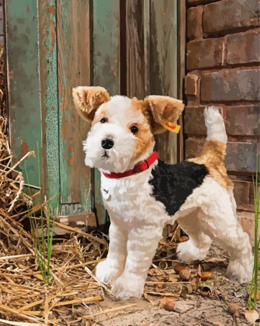 Fox Terrier Diamond Painting