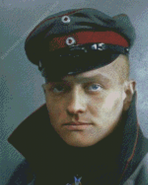 Freiherr Red Baron Diamond Painting