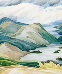 Grace Lake By Franklin Carmichael Diamond Painting