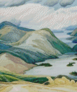 Grace Lake By Franklin Carmichael Diamond Painting