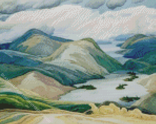 Grace Lake By Franklin Carmichael Diamond Painting