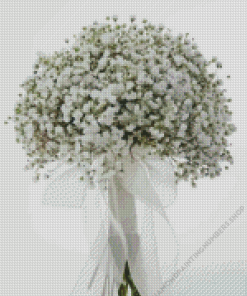 Gypsophila Bouquet Diamond Painting