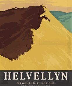 Helvellyn Mountain Poster Diamond Painting