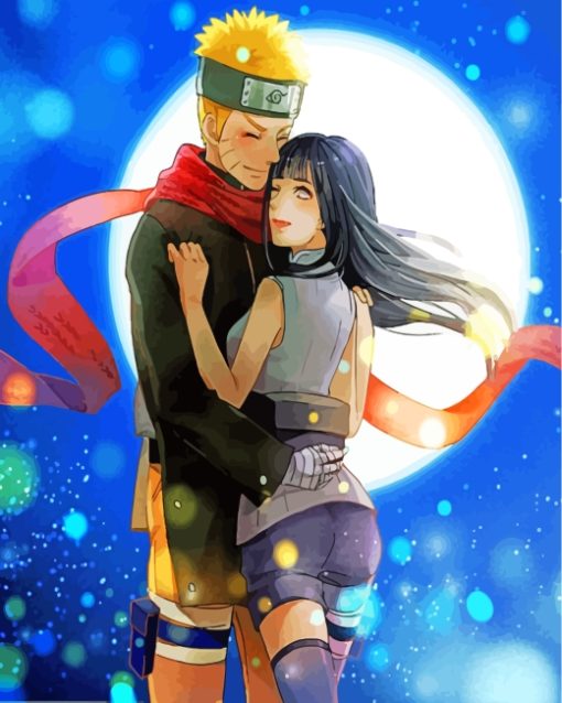 Hinata And Naruto Diamond Painting