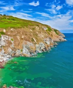 Howth Seaside In Ireland Diamond Painting