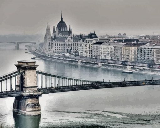 Hungarian Parliament Budapest Diamond Painting