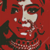 Indian Woman Pop Art Diamond Paintings