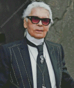 Karl Lagerfeld German Designer Diamond Painting