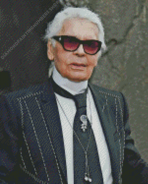 Karl Lagerfeld German Designer Diamond Painting