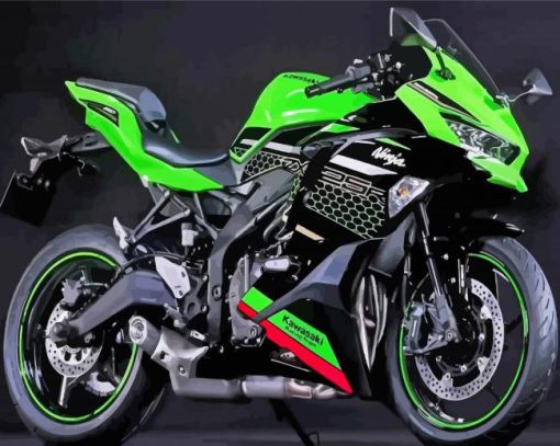 Kawasaki Ninja Diamond Painting