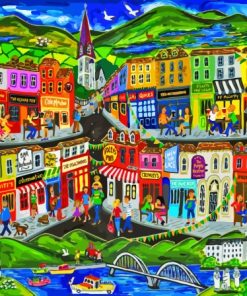 Kenmare Ireland Art Diamond Painting