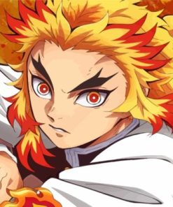 Kyojuro Rengoku Anime Character Diamond Painting