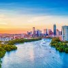 Lady Bird Lake Views Diamond Painting