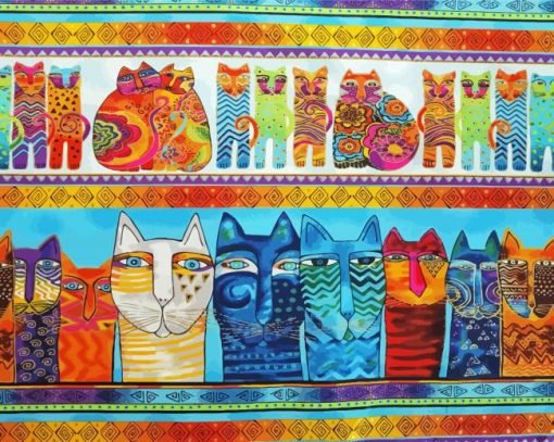 Laurel Burch Cats Diamond Painting