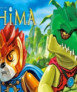 Legends Of Chima Poster Diamond Painting