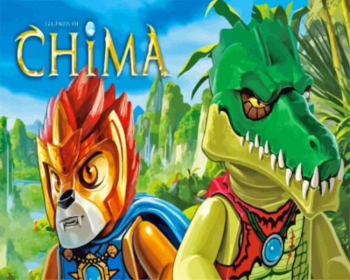 Legends Of Chima Poster Diamond Painting