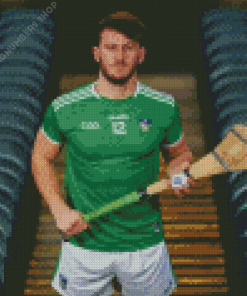 Limerick County Hurling Player Diamond Painting