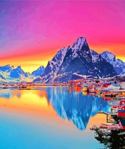 Lofoten Norway Diamond Painting