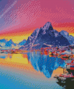 Lofoten Norway Diamond Painting