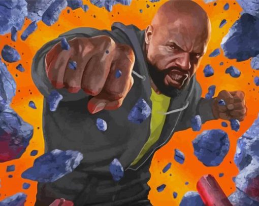 Luke Cage Serie Diamond Painting