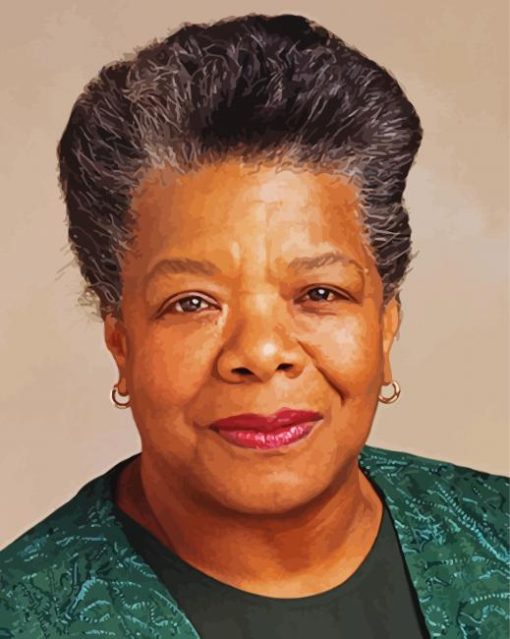 Maya Angelou Diamond Painting