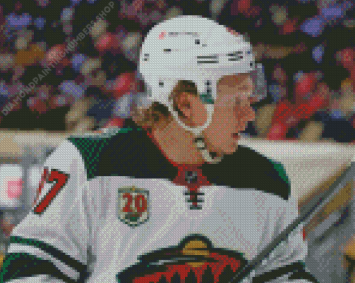 Minnesota Wild Player Diamond Painting