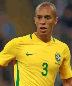 Miranda Brazilian Footballer Diamond Painting